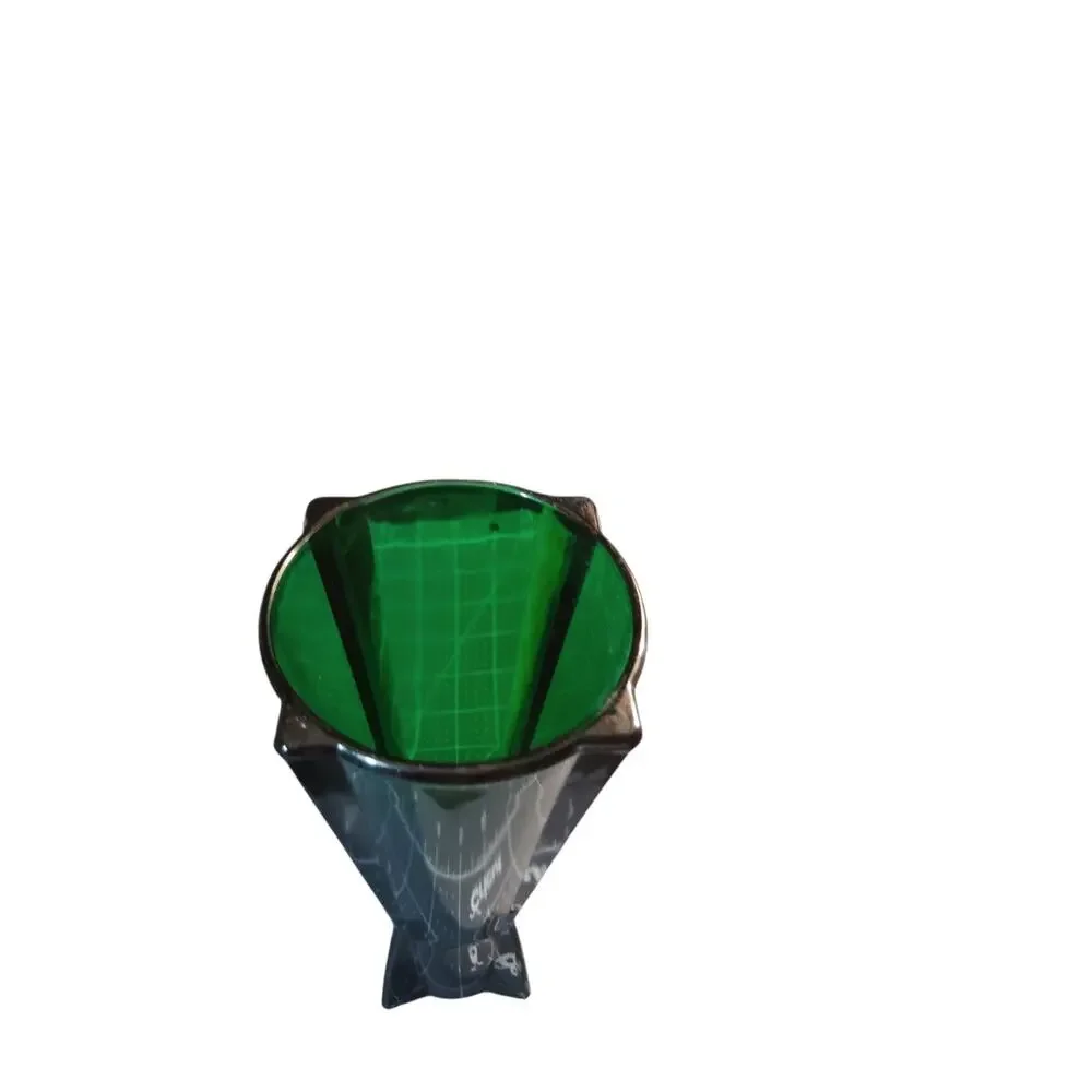 mid-century emerald green glass 